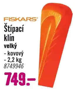 Hornbach Fiskars štípací klín velký nabídka