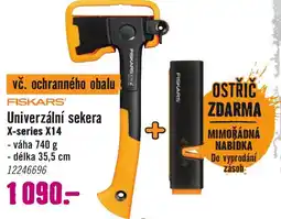 Hornbach Fiskars univerzální sekera x-series x14 nabídka