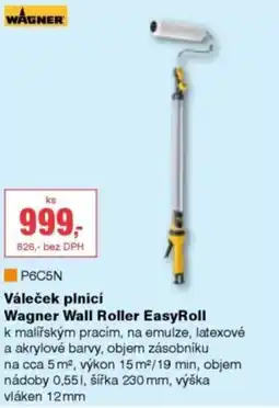 DEK Váleček plnicí Wagner Wall Roller EasyRoll nabídka