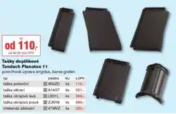 DEK Tašky doplňkové Tondach Planoton 11 nabídka
