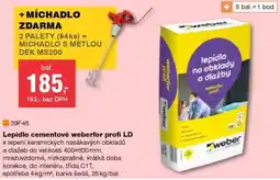 DEK Lepidlo na obklady weberfor profi ld nabídka