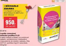 DEK Lepidlo cementove Weberfor profiflex r ld nabídka