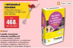 DEK Lepidlo cementove Weberfor profiflex ld nabídka