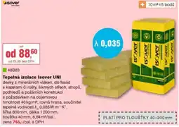 DEK Isover tepelná izolace uni nabídka