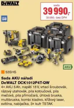 DEK Dewalt sada aku nářadí dewalt dck1012p4t-qw nabídka