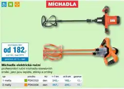 DEK Míchadla elektrická ruční nabídka