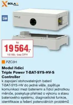 DEK Modul řídící triple power t-bat-sys-hv-s controller nabídka