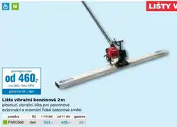 DEK Lišta vibrační benzínová 2 m nabídka