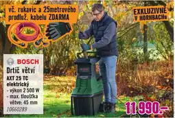 Hornbach Bosch Drtič větví AXT 25 TC nabídka