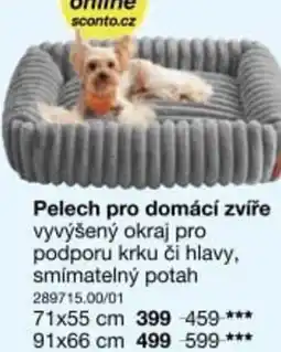Sconto Pelech pro domácí zvíře nabídka