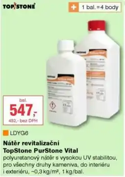 DEK Nátěr revitalizační PurStone Vital nabídka