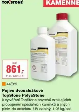 DEK Pojivo dvousložkové TopStone PolyaStone nabídka