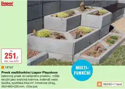DEK Prvek multifunkční Liapor Playstone nabídka