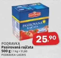 Coop Podravka pasírovaná rajčata nabídka