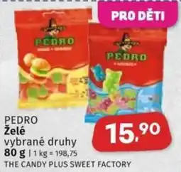 Coop Pedro žele vybrané druhy nabídka