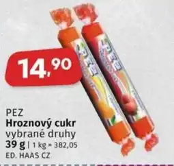 Coop Pez hroznový cukr vybrané druhy nabídka