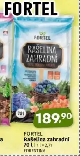 Coop Fortel rašelina zahradní nabídka