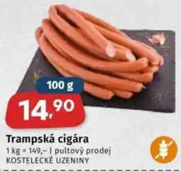 Coop Kostelecké uzeniny trampská cigára nabídka