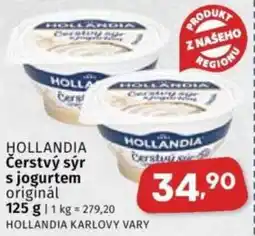Coop Hollandia čerstvý sýr s jogurtem originál nabídka