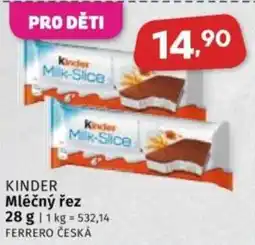 Coop Kinder Mléčný řez nabídka
