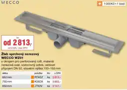 DEK Wecco žlab sprchový nerezový WECCO WZ01 nabídka