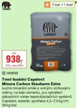 DEK Capatect tmel fasádní Minera Carbon Staubarm Extra nabídka