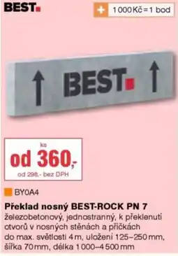 DEK Best překlad nosný best-rock pn 7 nabídka