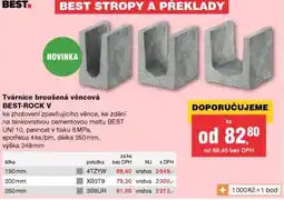 DEK Tvárnice broušená věncová Best-rock v nabídka