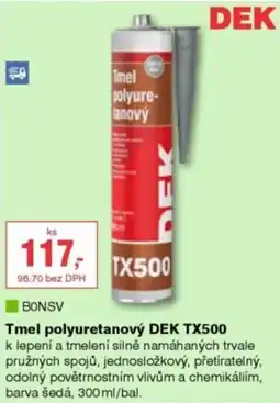DEK DEK Tmel polyuretanový TX500 nabídka