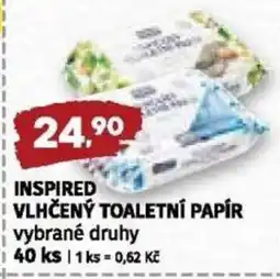 Coop Inspired vlhčený toaletní papír nabídka