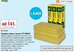 DEK Isover tepelná izolace TF PROFI nabídka