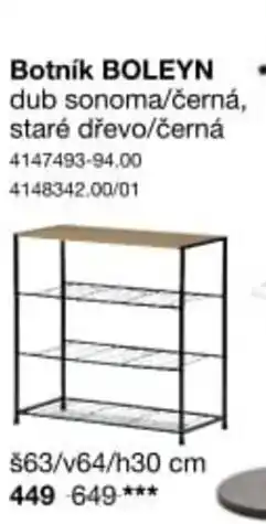 Sconto Botník Boleyn nabídka