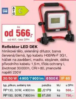 DEK DEK Reflektor LED nabídka