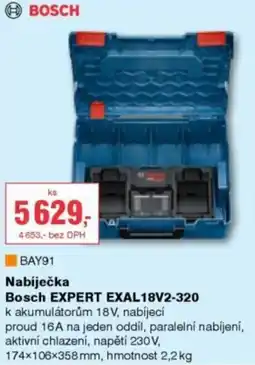 DEK Bosch nabíječka Expert EXAL18V2-320 nabídka