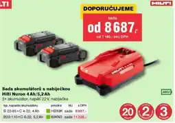 DEK Hilti akumulátor s nabíječkou nabídka