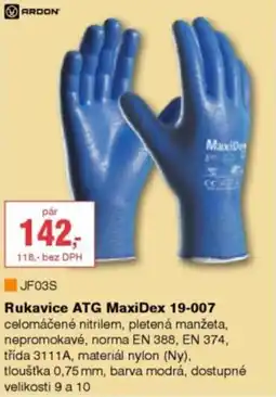 DEK Ardon Rukavice ATG MaxiDex 19-007 nabídka