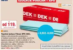 DEK Fibran XPS 300 L nabídka