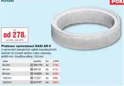 DEK Prstenec vyrovnávací Kasi AR-V nabídka