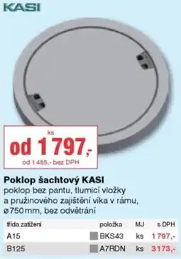 DEK Kasi poklop šachтовý nabídka