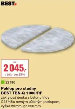 DEK Best poklop pro studny Best TBN-Q 1000/RP nabídka