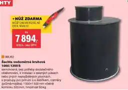 DEK HTY šachta vodoměrná kruhová 1000/1200 S nabídka