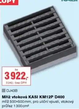 DEK Mříž vtoková KASI KM12P D400 nabídka