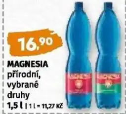 Coop Magnesia přírodní vybrané druhy nabídka