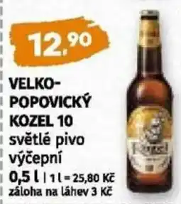 Coop Velkopopovický kozel 10 nabídka