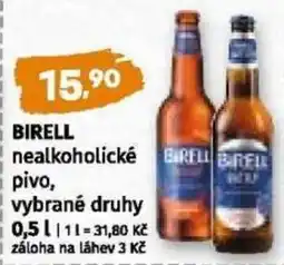 Coop Birell nealkoholické pivo nabídka