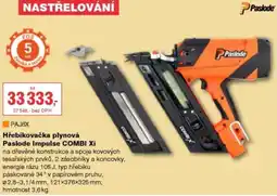 DEK Paslode hřebikovačka plynová COMBI Xi nabídka