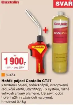 DEK Hořák pájecí Castolin CT27 nabídka