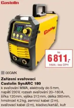 DEK Zařízení svařovací Castolin SynARC 180 nabídka