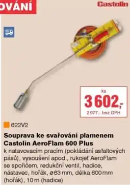 DEK Castolin souprava ke svařování plamenem AeroFlam 600 Plus nabídka