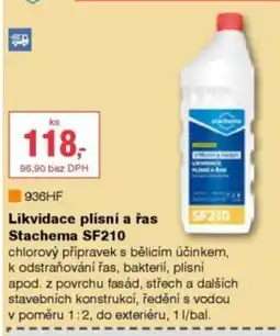 DEK Stachema likvidace plísní a řas SF210 nabídka